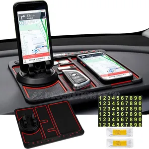 Dashboard Nonslip Phone Holder Silicone Multifunctional Paf