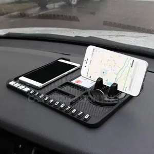 Rubber Antslip Mat With Phone Holder