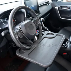 Multifunction Portable Car Steering Wheel Desk