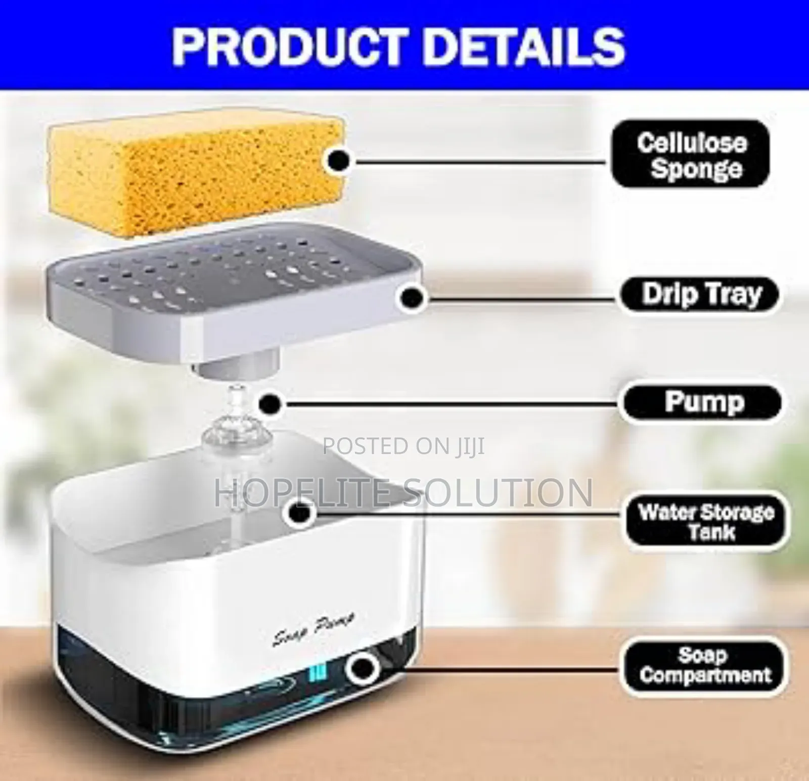 Soap and Sponge Candy /Soap Pump