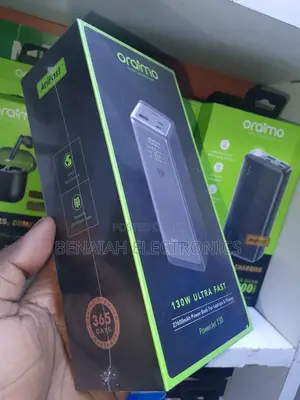 Laptop Oraimo Powerbank,130v Powerful Quick Charge 27600mah