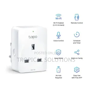 Tl-Tapo P100 (1 Pack) Tp-Link Mini Smart Wifi Socket