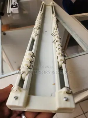 Alminimum Curtain Rails With Runners and Accessories