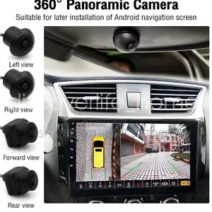 Car Camera 360degree Panoramic Frontrear Left Right Cameras