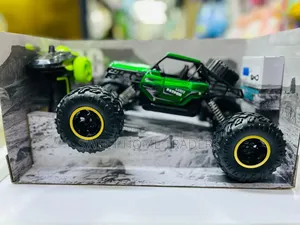 Green Monster Truck With Suspension