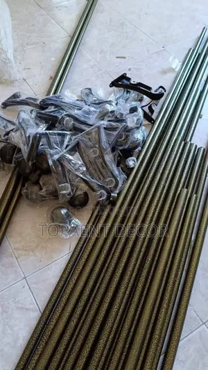 Strong,Durable and Heavy Duty Powder Coated Curtain Rods