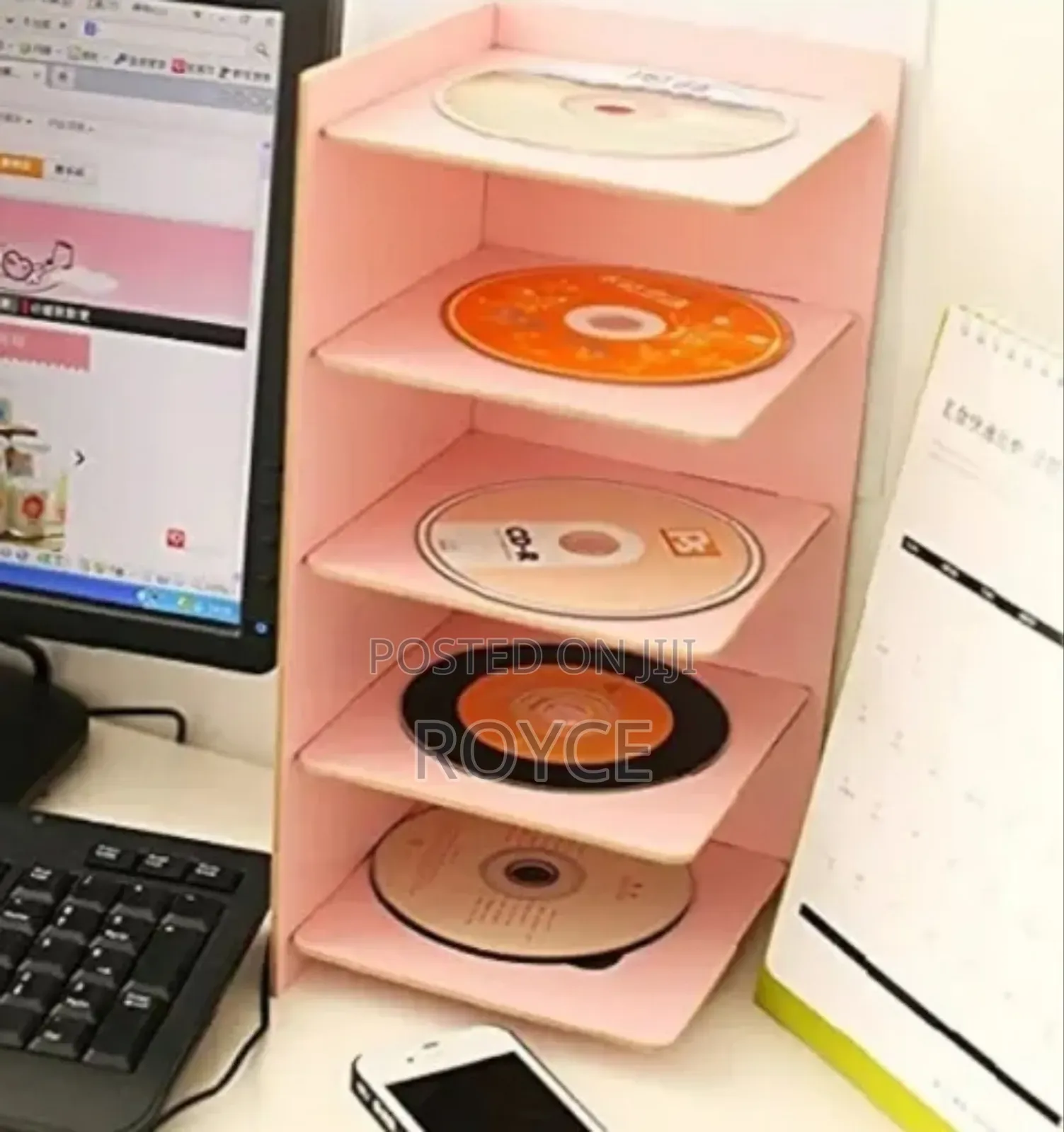 Mini Desktop Bookshelf