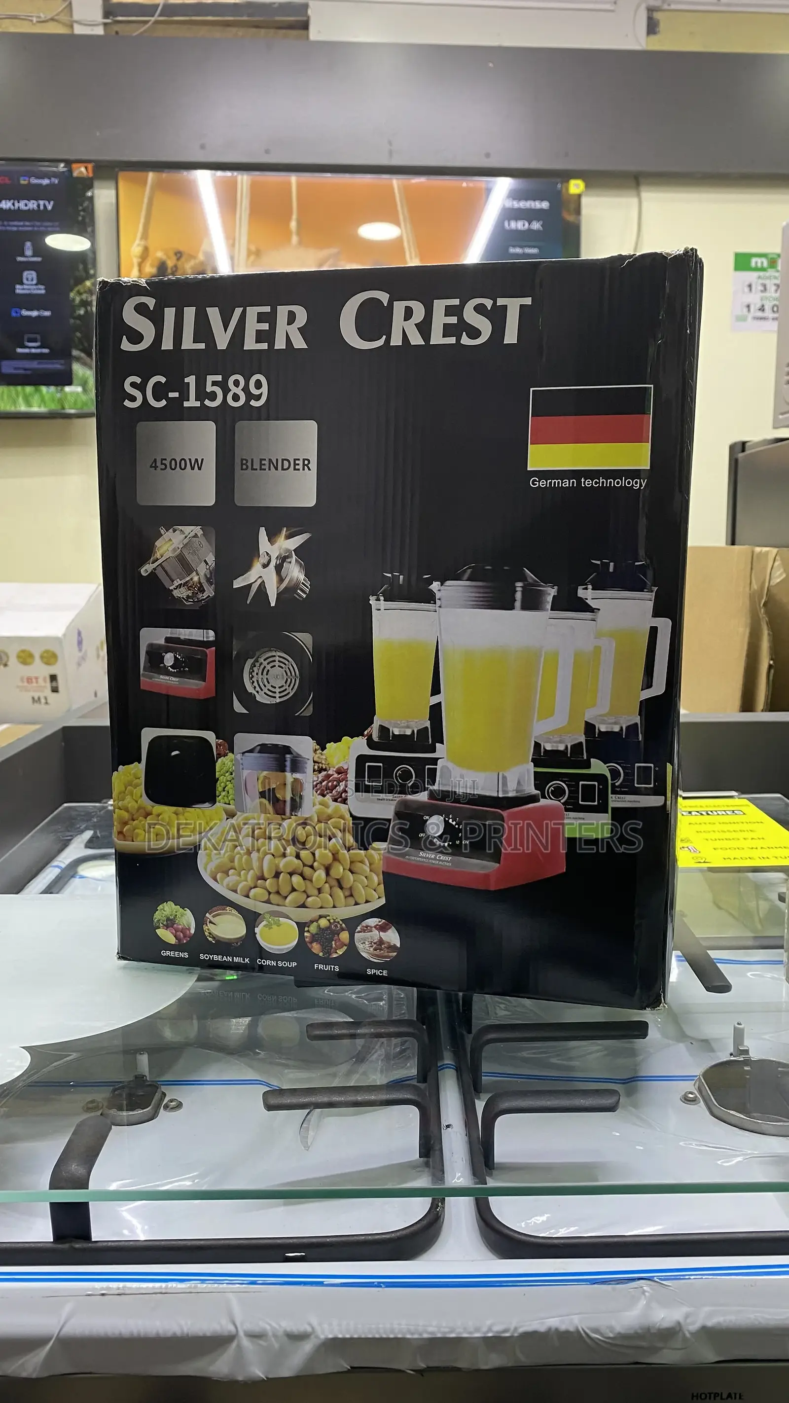 Silver Crest Electric 2l 2-in-1 Blender Sc-1589