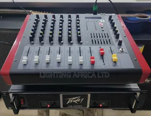 Max 6 Channels Powered Mixer 4000 Watts Peavey Powered Amplifier