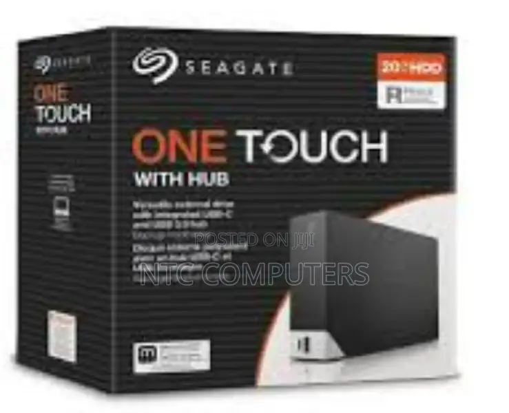 Seagate 12tb One Touch External Hard Drive -