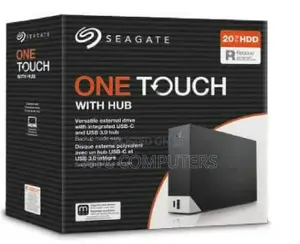 Seagate 20tb One Touch Hub External Hard Drive Desktop HDD