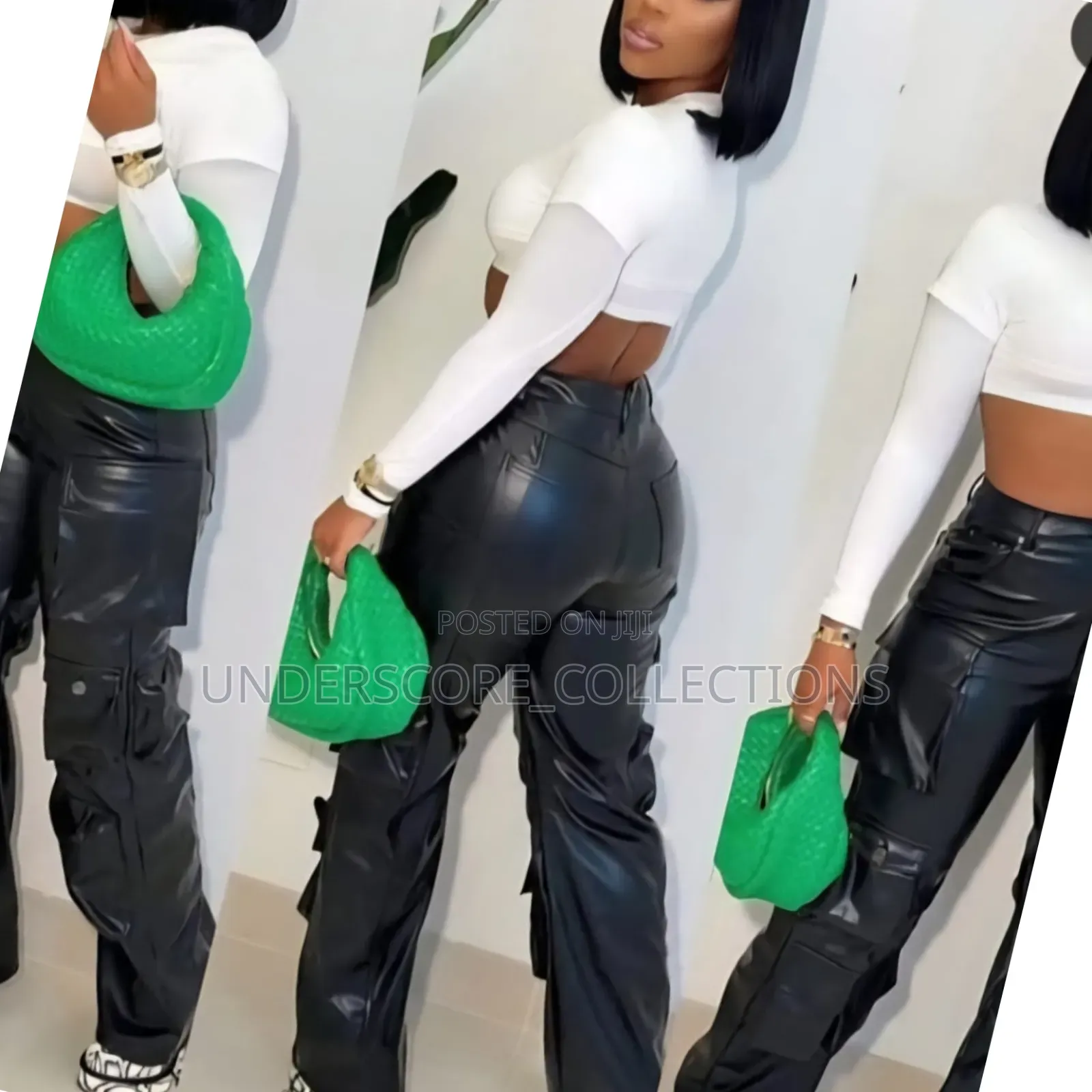 Classic 2pc Leather Pants