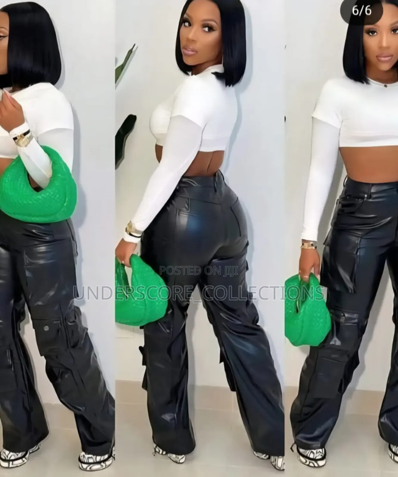 Classic 2pc Leather Pants