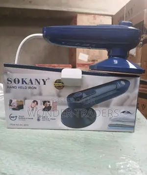 *Sokany Hand Held Iron Box Easy to Handle