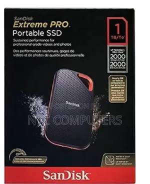 Sandisk E81 Pro Portable SSD V2 1tb 1-1t00-G25