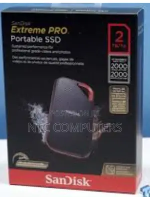 Sandisk E81 Extreme Pro Portable External SSD V2 2tb