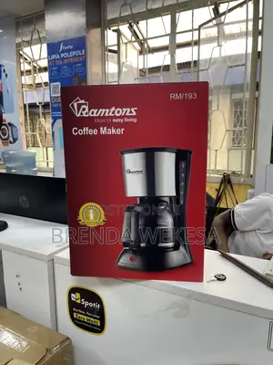 Coffee Maker Black - Rm/193