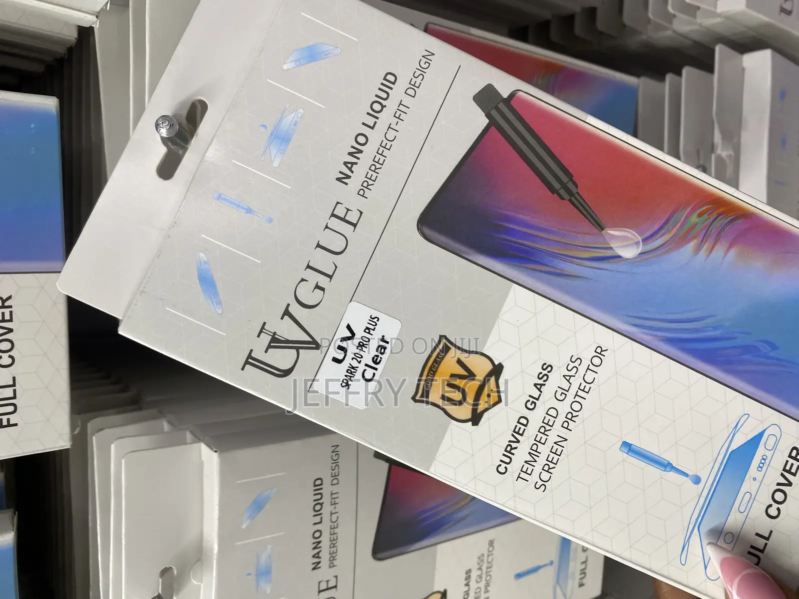 Iginal Tecno Spark 20 Pro Plus Uv Glass Screen Protector
