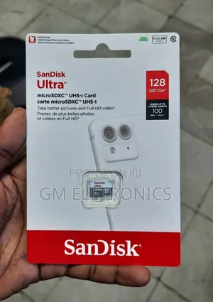 New 128gb Microsd Ultra Card A1, C10 - 100 Mb/S
