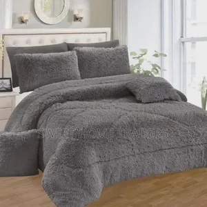 Smart Grey Fluffy Duvet