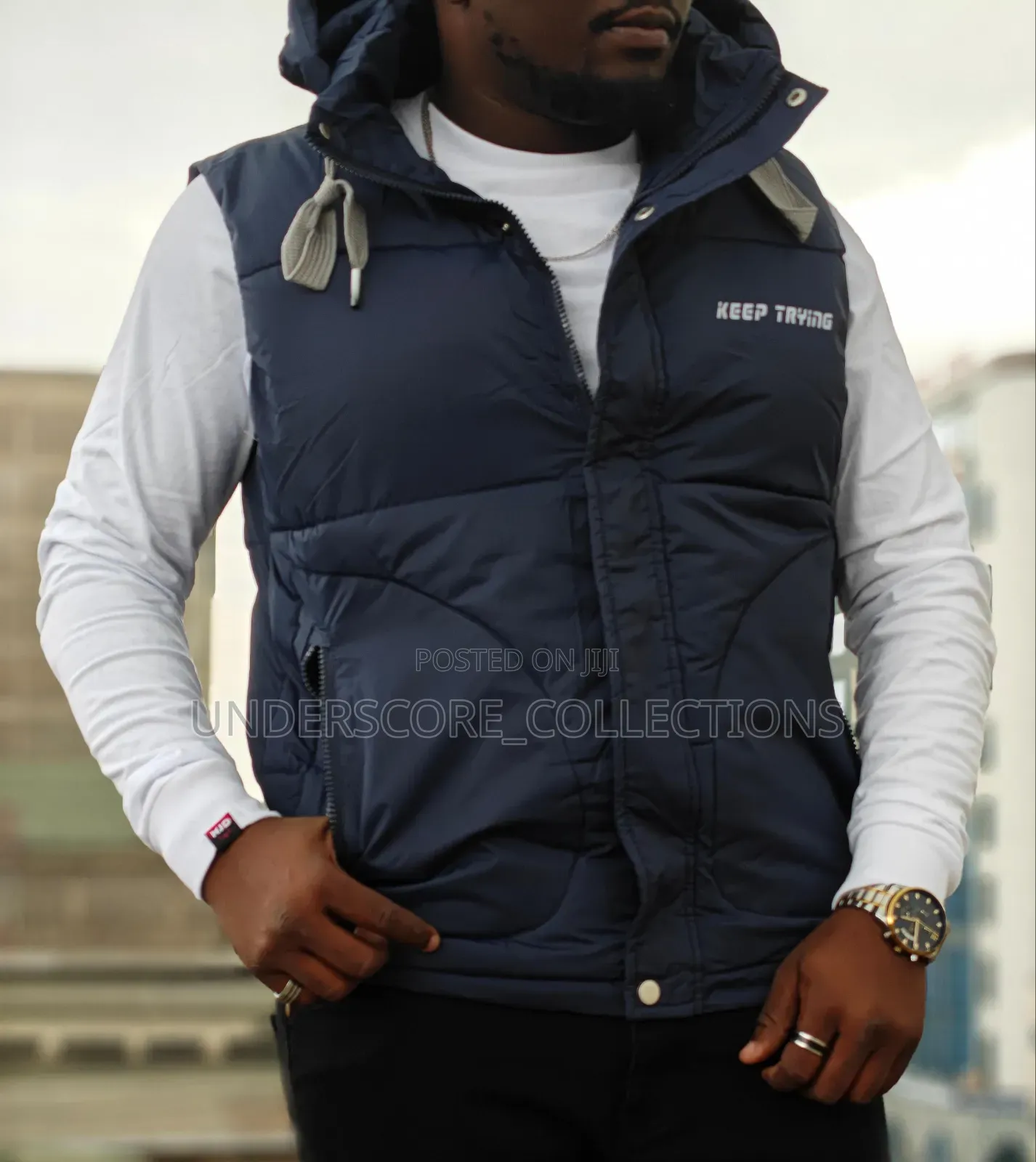 Sleeveless Men Jackets