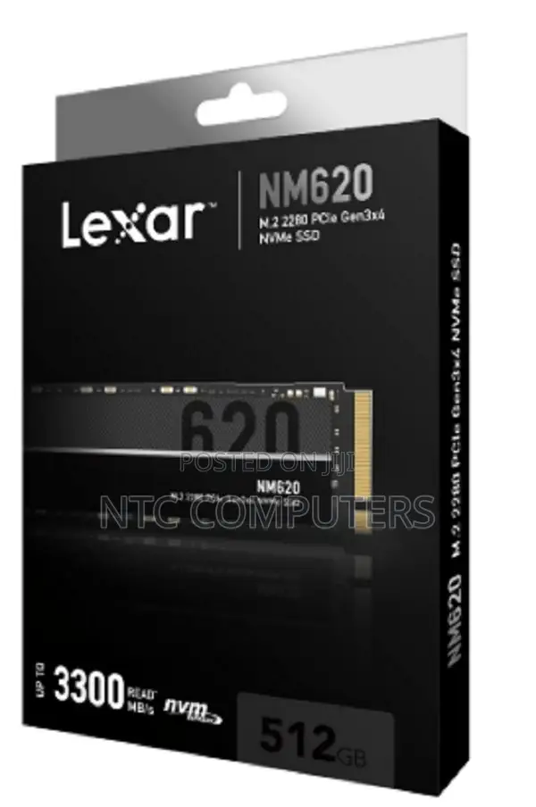 Lexar Lnm620 SSD M.2 Pcie Nvme 2280 512gb