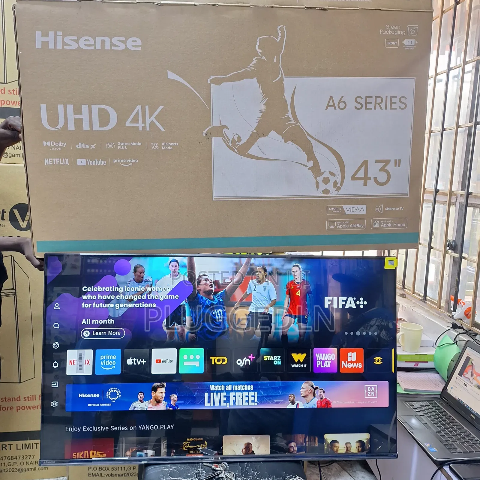 Hisense 43 Inches TV A6