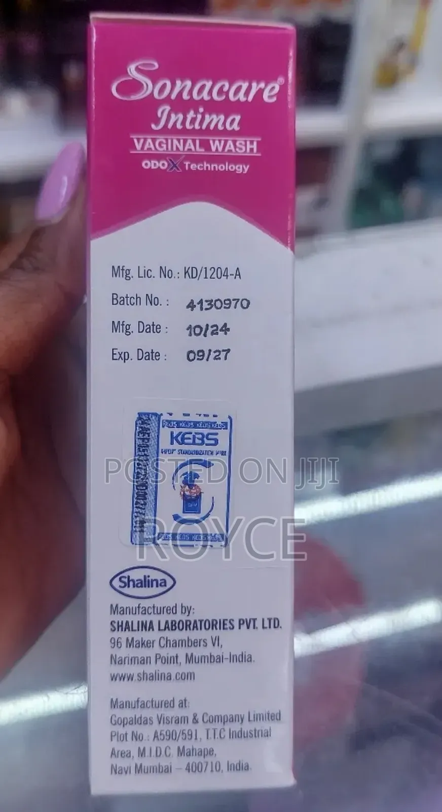 Sonacare Vaginal Wash