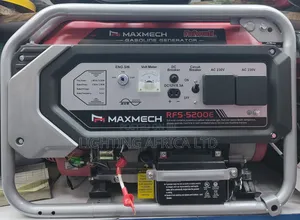 3.8kva Maxmech Petrol Engine Keystart Generator