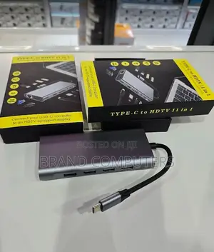 11 in 1 Usb C Hub Type C Adapter to Hdmi-Compatible Vga
