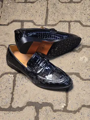 Quality Black Men Moccasins Loafers Sizes: 40 -45