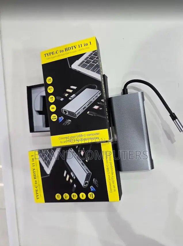 Usb C Hub, Usb C Adapter 11 in 1 Dongle With Hdmi, Type-C