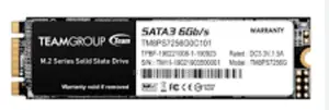 Team Group 256ssd Nvme Double Norch