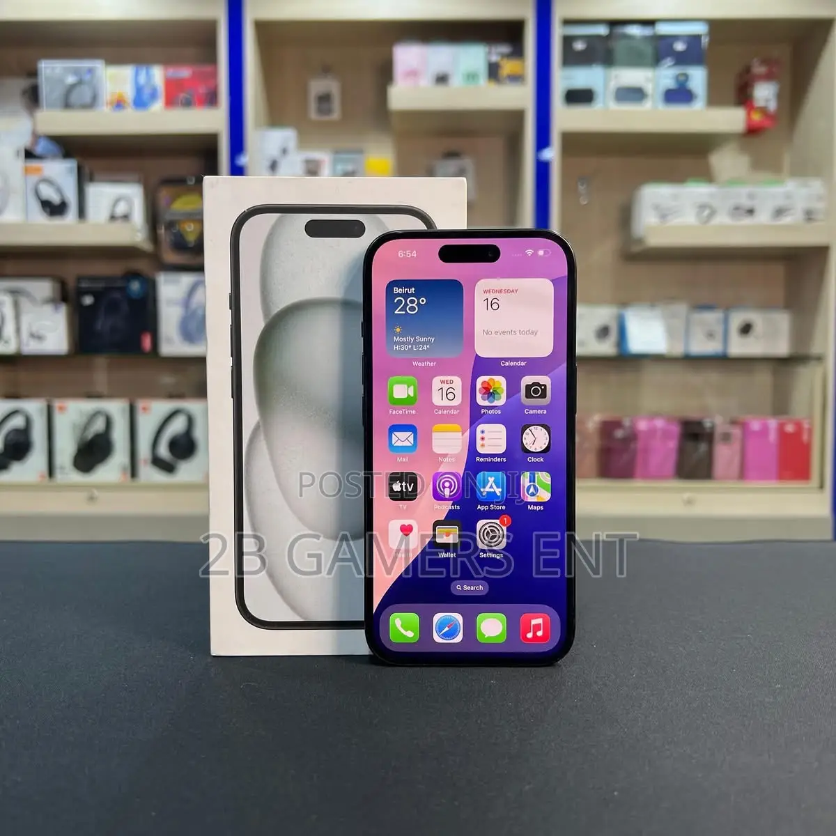 Apple iPhone 15 128 GB Black