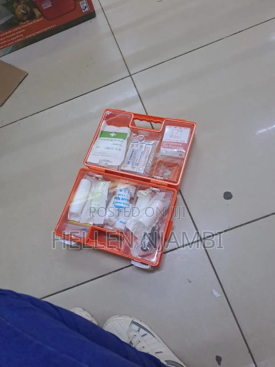 Medium Red First Aid Kit