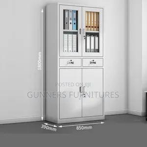 Metallic Office Cabinet