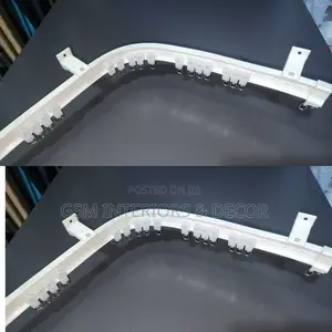 Bendable Curtain Rails With Runners and Cocks Slim