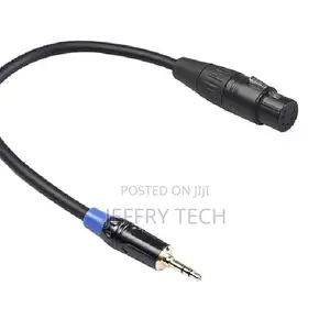 Signal Cable XLR (F) to Stereo Small Pin Dia 3.5mm/5m