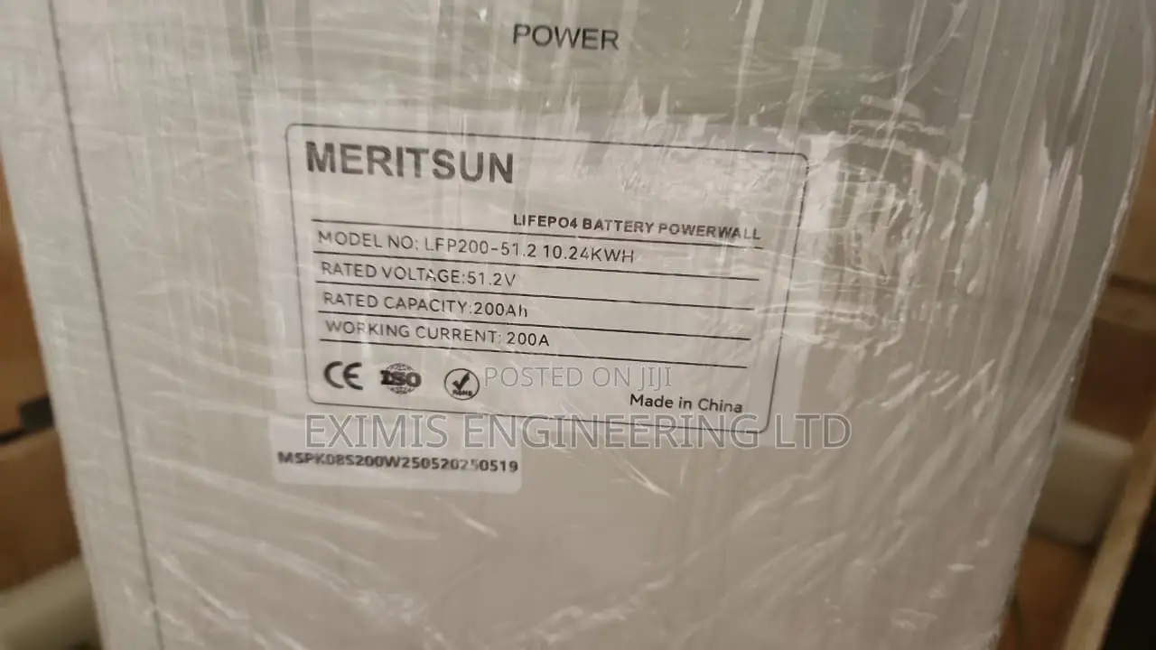 Meritsun Lithium-Ion Battery 10.48kwh 51.2v