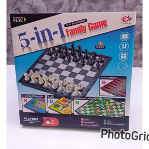 5 in 1 Family Board Game