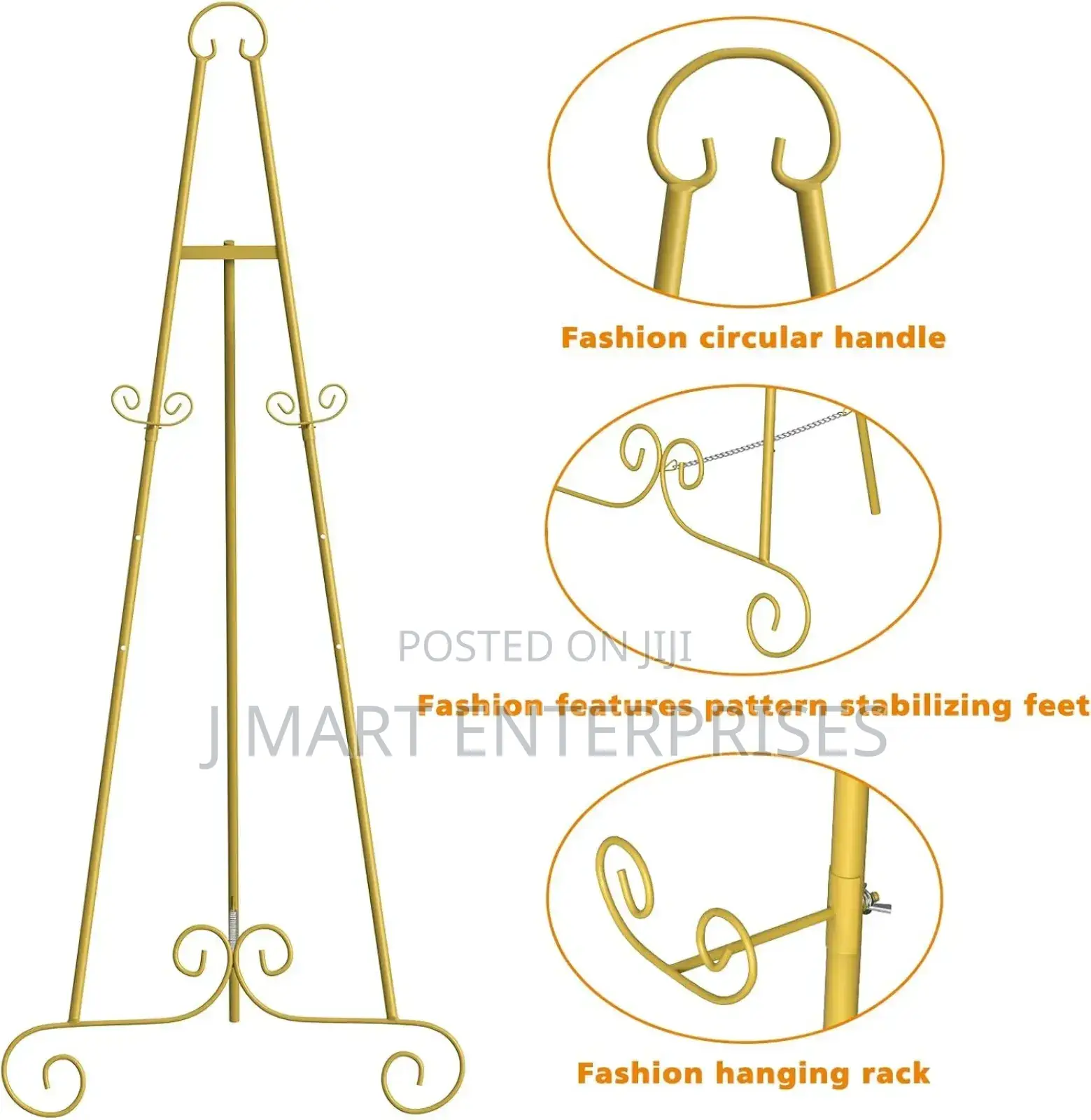 Gold Easel Stand for Sign