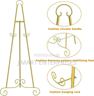 Gold Easel Stand for Sign