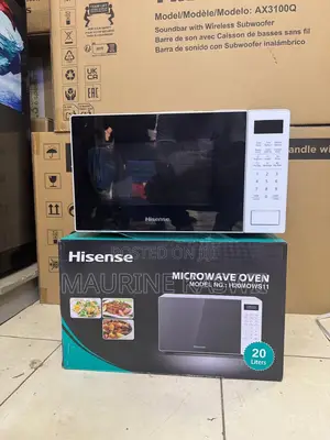 Hisense 20 Liters White Color Microwave New H20momws11