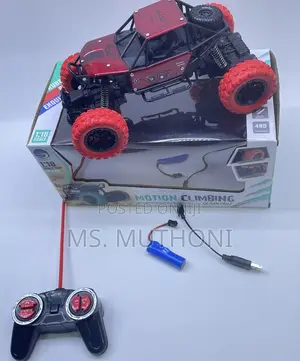 Red Monster Truck ( Rechargeable/ Remote Controlled)