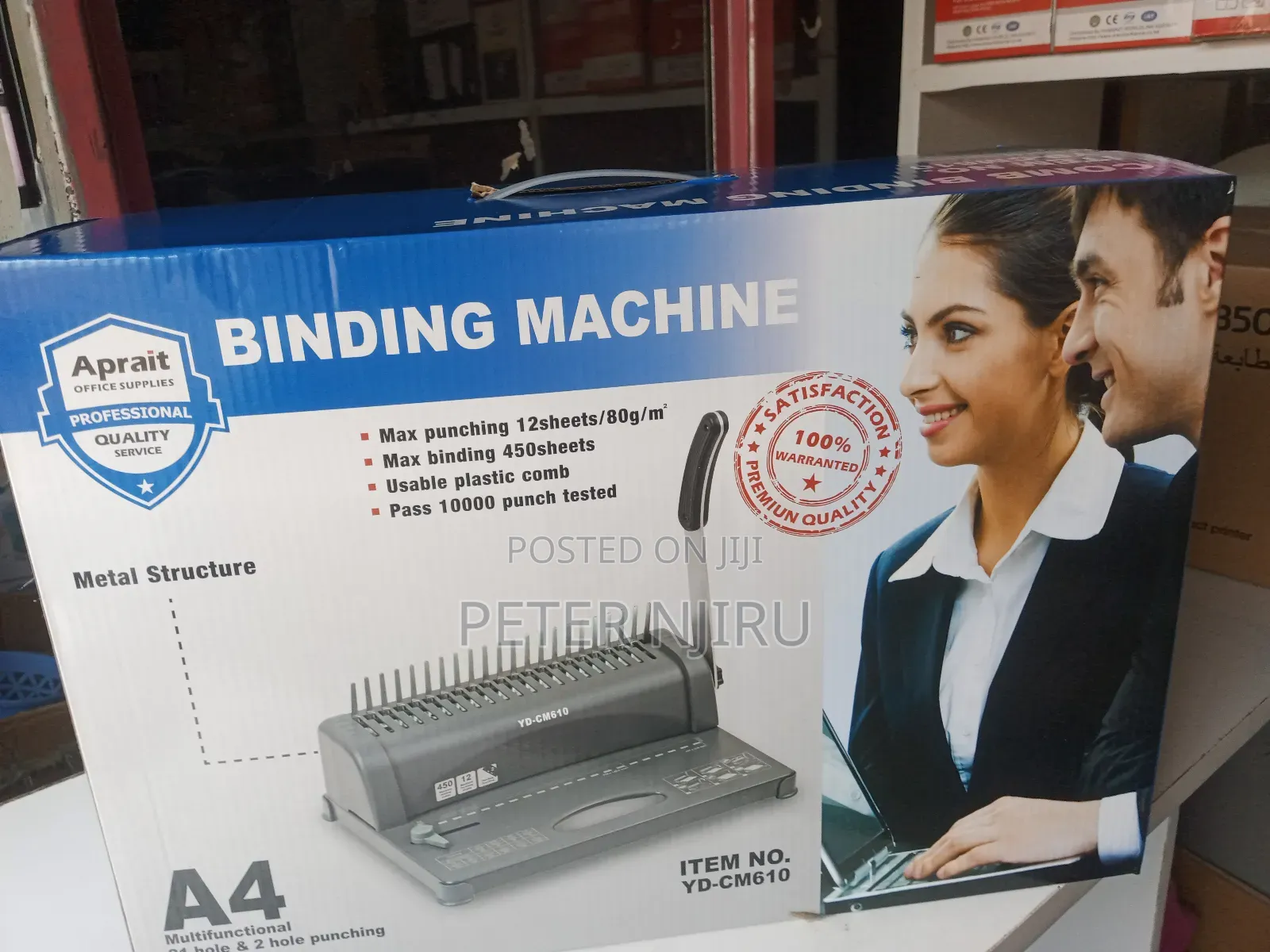 Upright High Quality Binding Machine