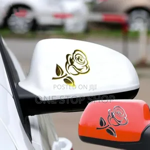 Car Body 2pcs 3d Body Stickers in Gold or Silver