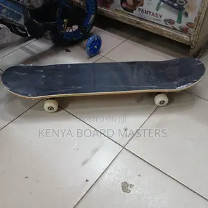 Black Grip Taped Skate Boards and Rubber Wheels