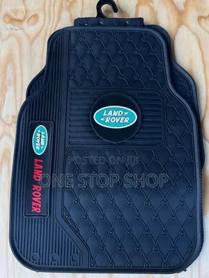 5pcs Land Rover Logo Labelled Waterproof Car Mat A