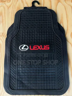 Lexus Wide Universal Car Carpet Mats With Logo 5pc Set