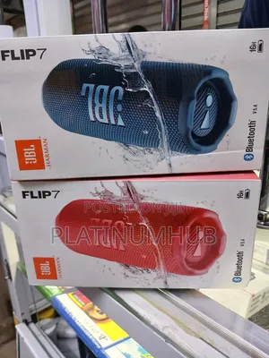JBL Flip7 Blue and Flip7 Red